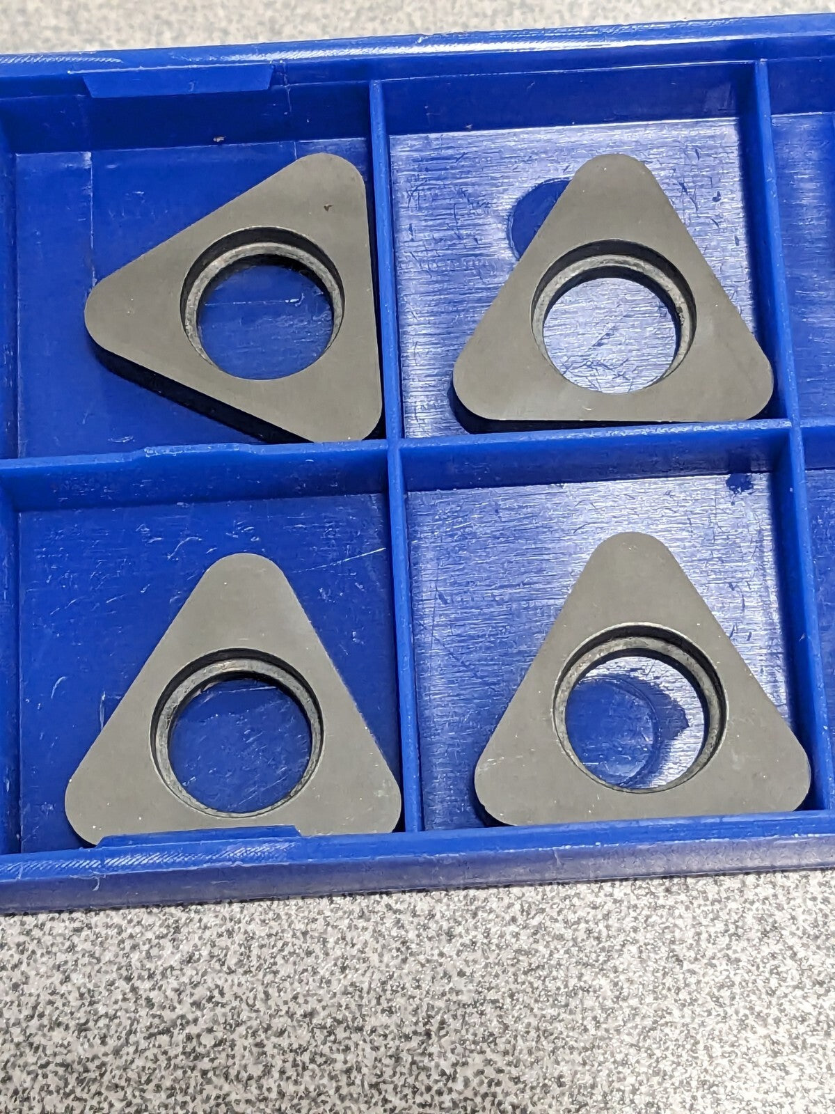 Shim for Indexables: 5/8" Inscribed Circle Qty 10 TSN-539