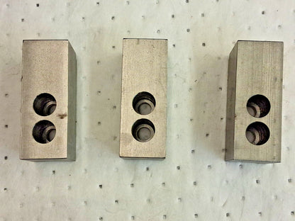 H&R Manufacturing Soft Lathe Serrated Chuck Jaws QTY3 HR112-2.5