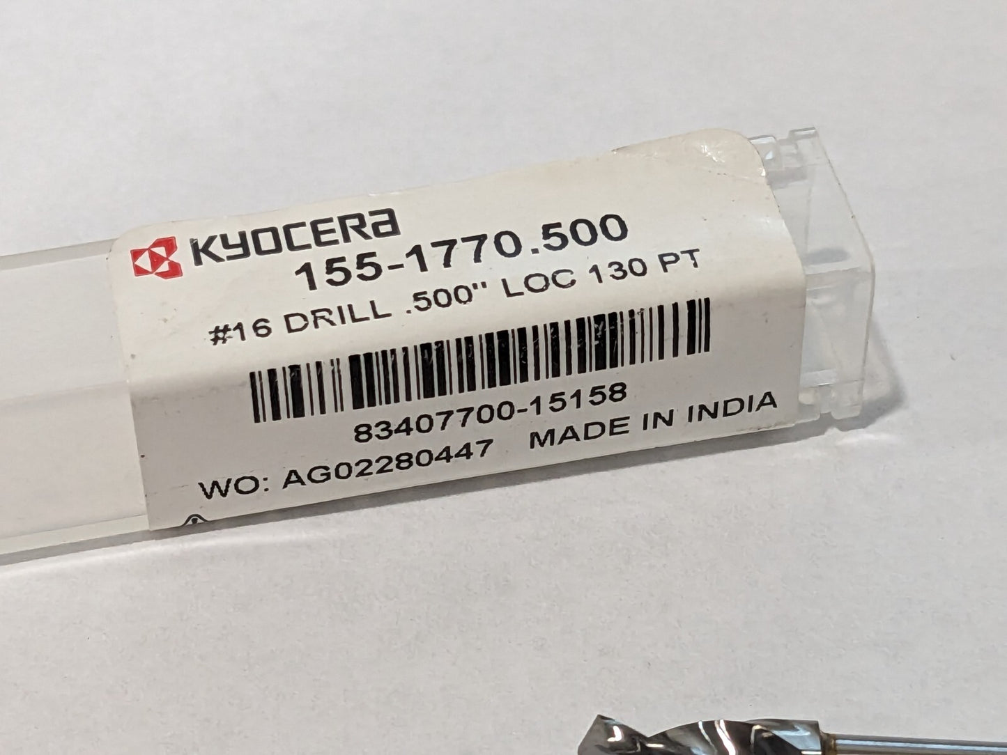 Kyocera 3pk #16 CARBIDE MICRO DRILL 155-1770.500