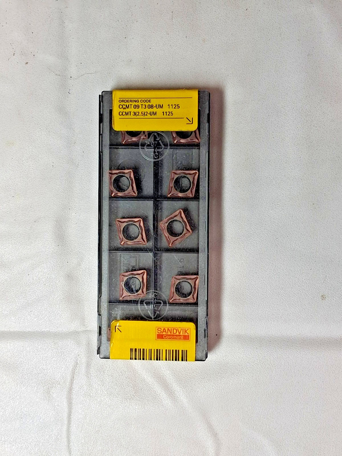 Sandvik Coromant Carbide Turning Inserts CCMT32.52 UM 1125 QTY 10 5723697