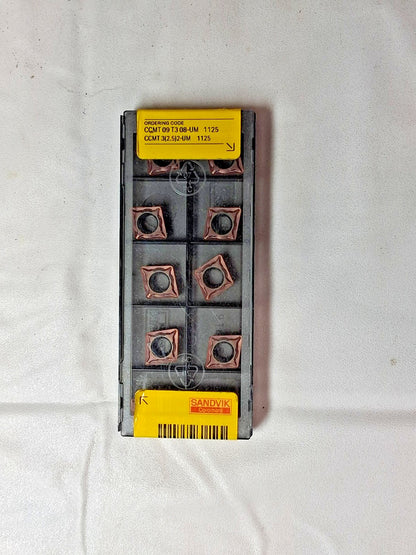 Sandvik Coromant Carbide Turning Inserts CCMT32.52 UM 1125 QTY 10 5723697