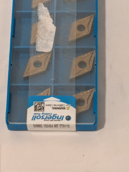 Ingersoll Carbide Milling Insert DNMG431MTTT8115 Qty 10 5518739