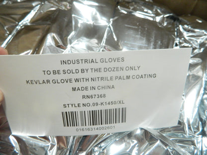 PIP Cut, Puncture &amp; Abrasive-Resistant Glove Sz XL, ANSI Cut A2 Qty 144 09-K