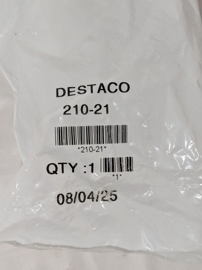 De-Sta-Co Manual Hold-Down Toggle Clamp: Vertical, 750.00 lb Cap. 210-21