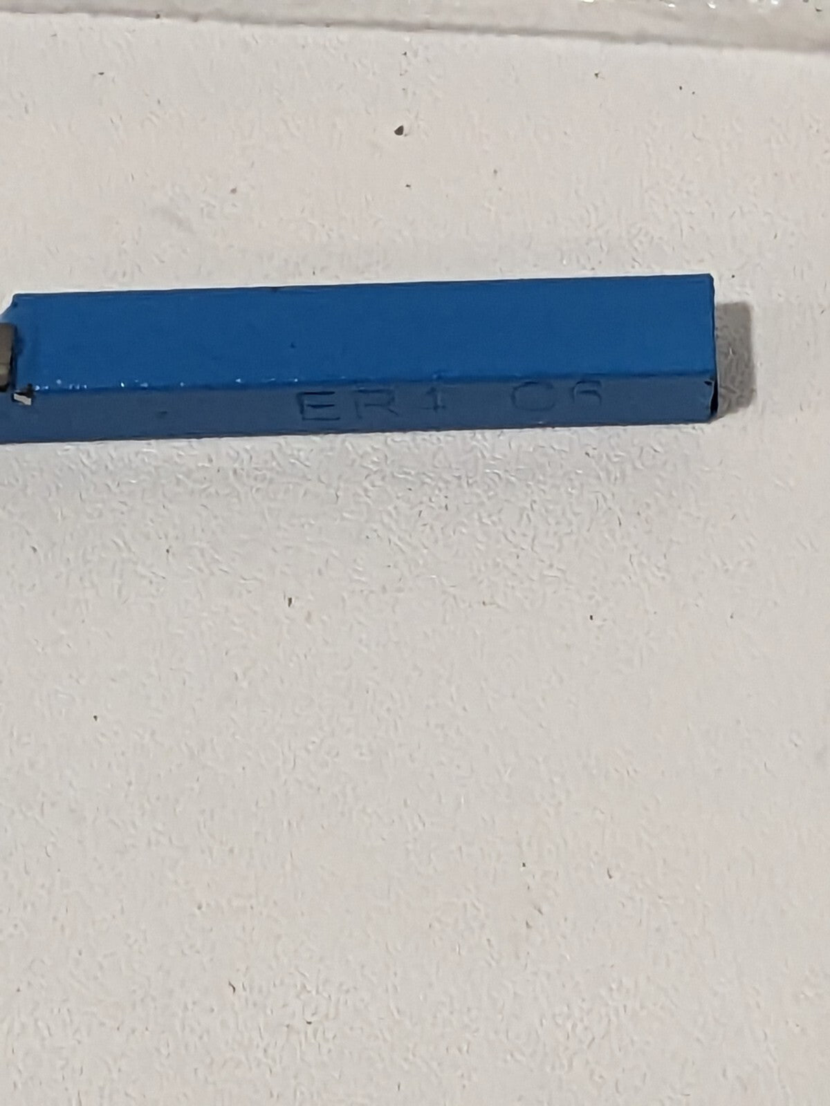 Single Point Tool Bit: ER-4, 1/4" Shank Width, 1/4" Shank Height 383-6206