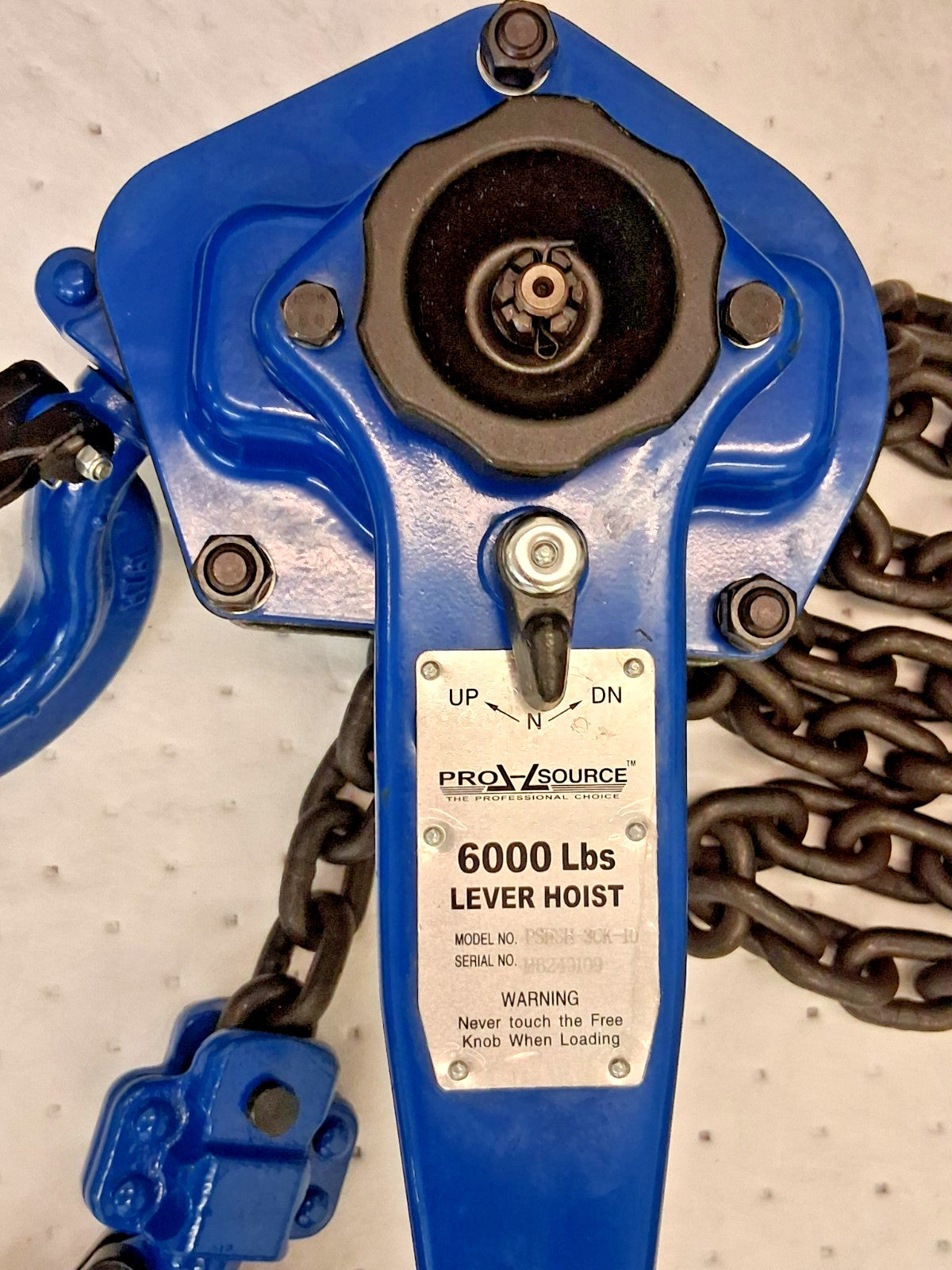 Pro-Source Lever Hoist 6000 Lbs PSHSH-3CK-10