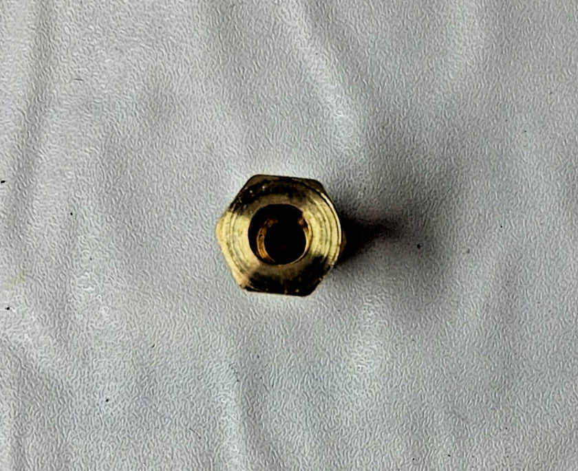 QTY15 Brass Compression Tube Connectors 1/4-18 1/4" 11056-A
