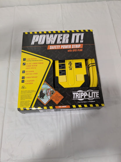 Tripp-Lite 8 Outlets, 120 VAC15 Amps, 25' Cord, Power Outlet Strip TLM825GF