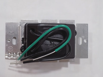 Lutron S-600P-GR Skylark 600W Single Pole Preset Dimmer w/Rocker Switch Gray