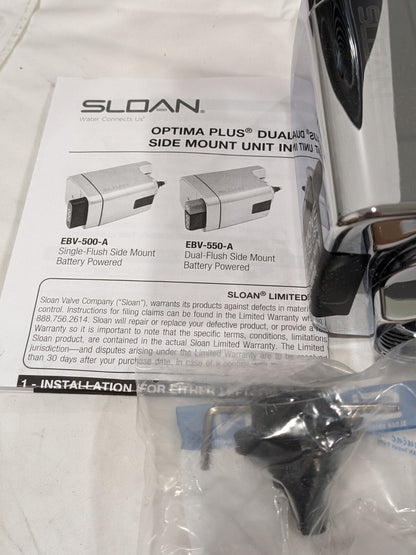 Sloan Optima Plus Flush Sensor Urinal/Water Closet Flushometer EBV500A
