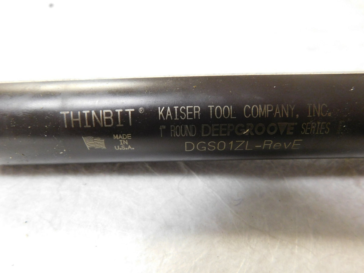 Thin Bit Indexable Grooving Toolholder DGS01ZL
