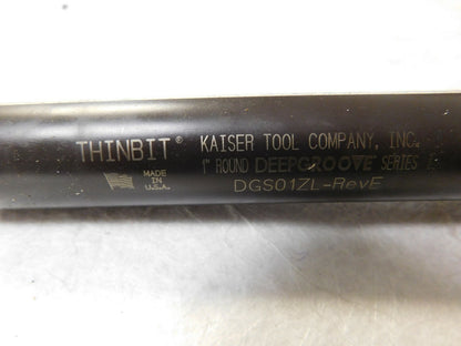 Thin Bit Indexable Grooving Toolholder DGS01ZL