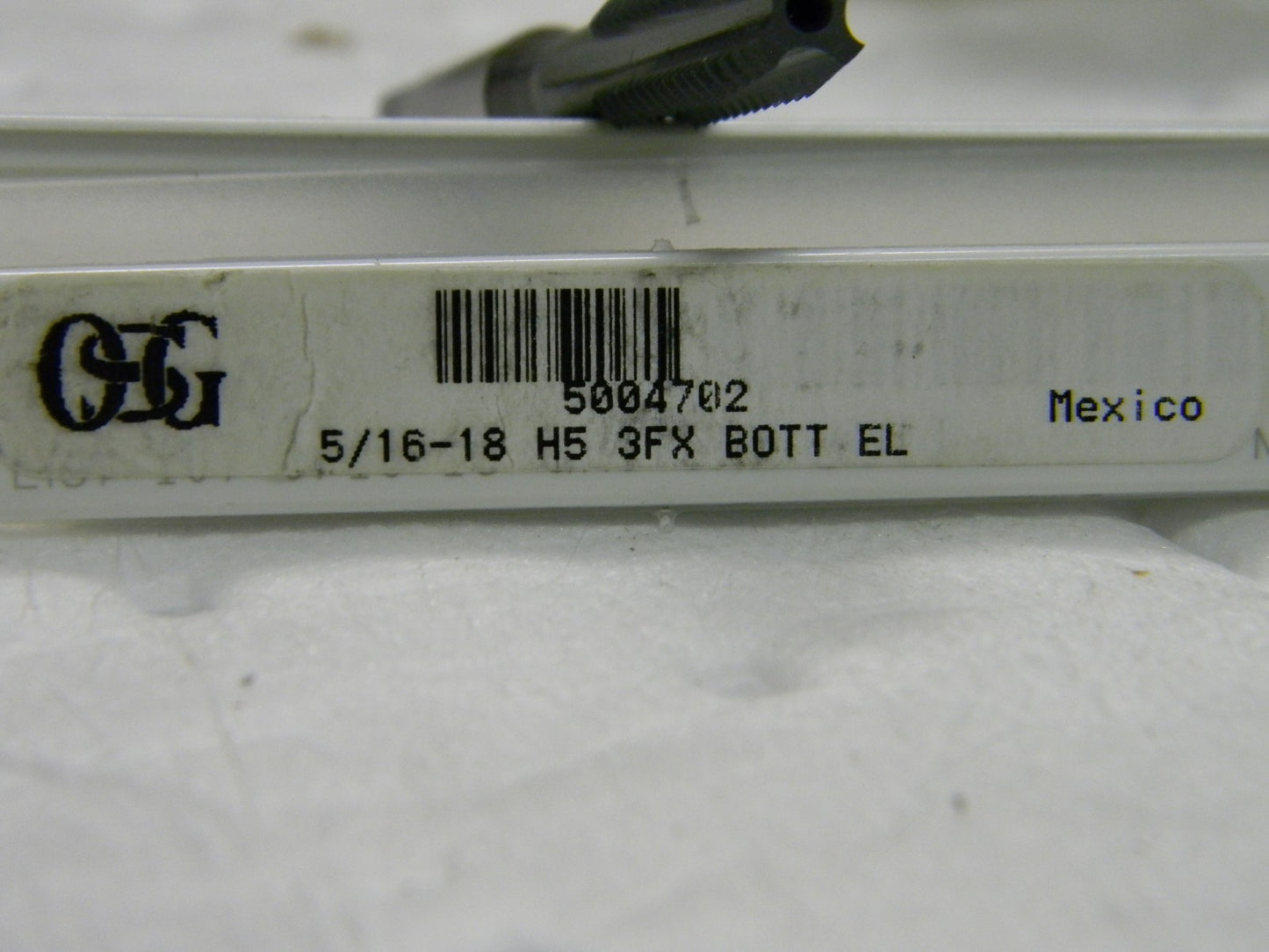 OSG elektra lube Finish High Speed Steel Fast Spiral Flute Tap QTY 2  5004702