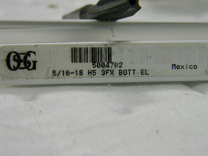 OSG elektra lube Finish High Speed Steel Fast Spiral Flute Tap QTY 2  5004702