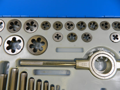 Interstate #4-40 to 1-14 Tap, NPT, UNC, UNF, Tap and Die Set INCOMPLETE CCT1569