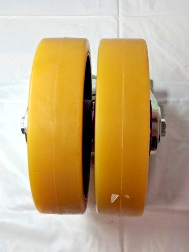 Blickle Extrathane Polyurethane Heavy Duty Twin Wheel Swivel Plate Caster 1646