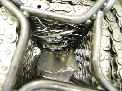 TRITAN Roller Chain: 5/8" Pitch, 50 Trade, 50' Long, 1 Strand 50-1R 50FT