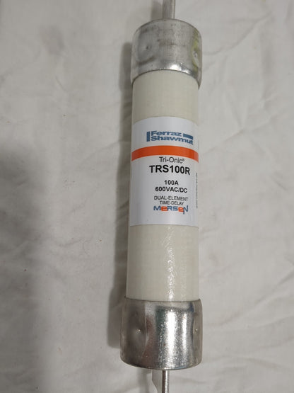 FERRAZ SHAWMUT Cylindrical Time Delay Fuse: RK5, 100 A TRS100R
