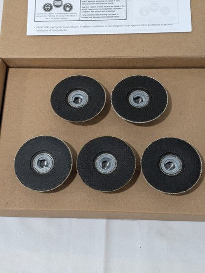 3M Disc Backing Pad: 2" Dia, Quick-Change Type R Box of 5 7000000441