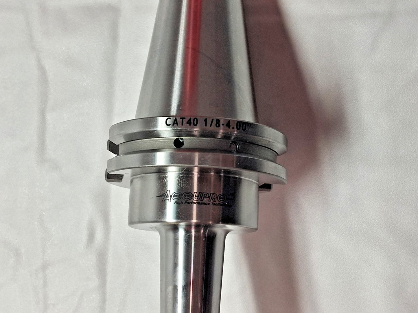 ACCUPRO CAT40 Taper Shank 1/8" Hole End Mill Holder 4" OAL 775002