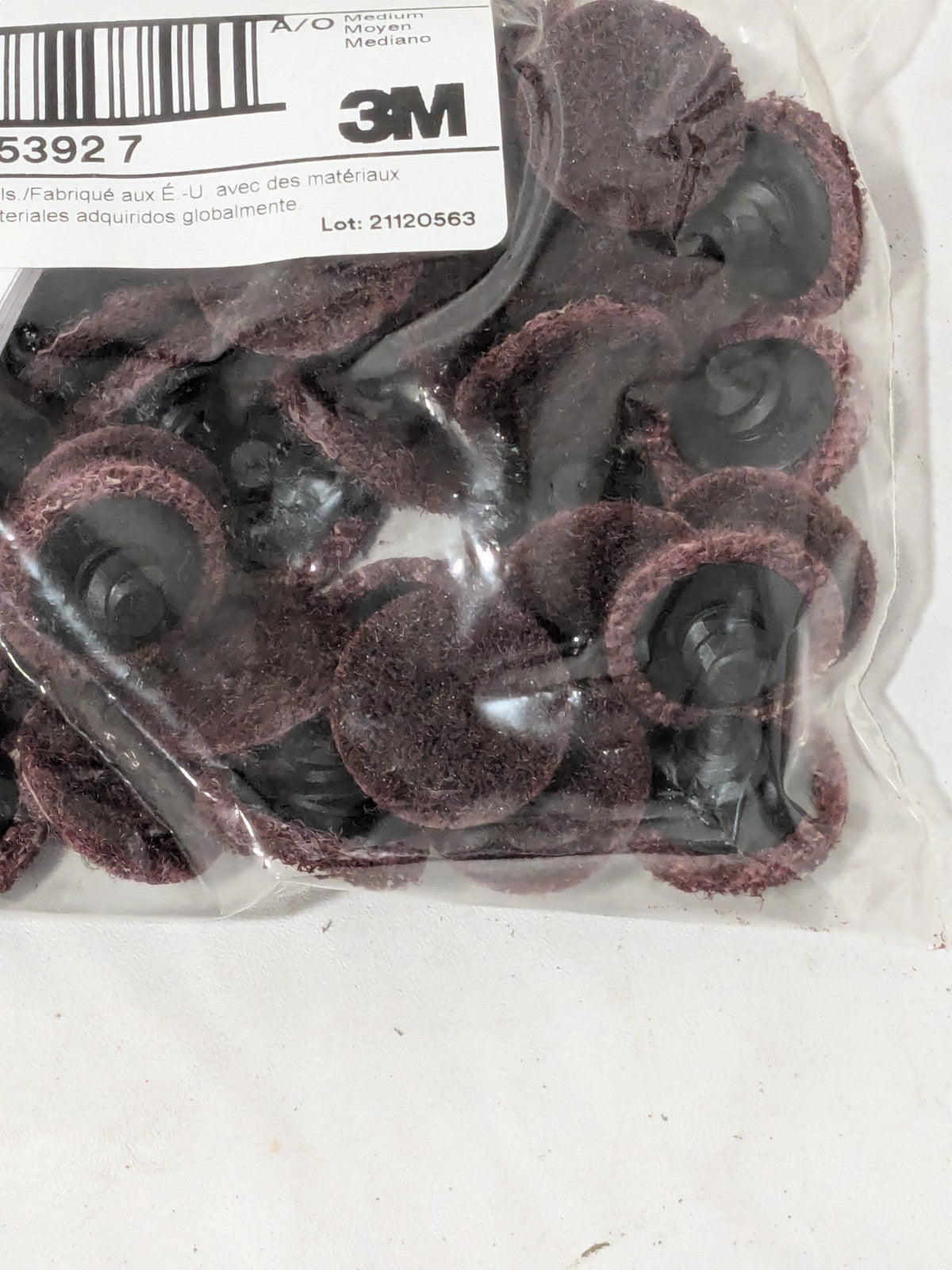 3M Quick-Change Disc: Roloc TR, 1" Dia, Silicon Carbide Bag of 50 7000021280