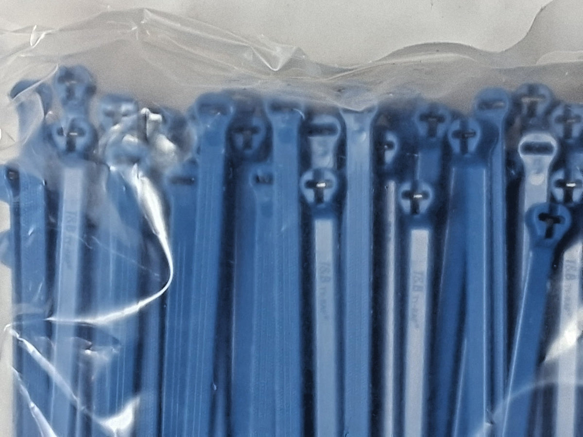 Thomas &amp; Betts Steel Barb Cable Ties 14.2" Long QTY100 TY528M-NDT