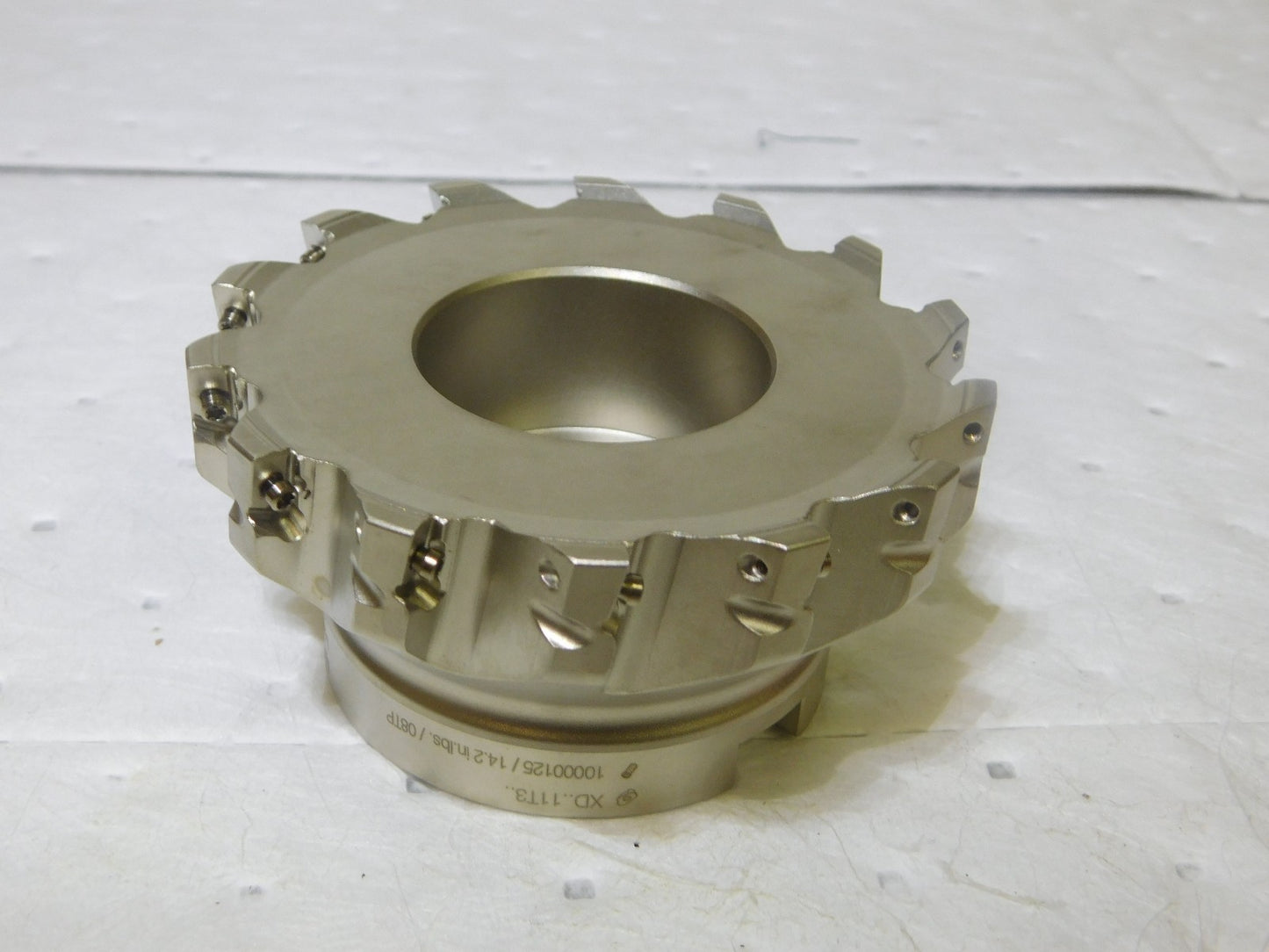 HERTEL  4" Cut Diam, 11/4" Arbor Hole Diam Indexable SquareFaceMill 45717345