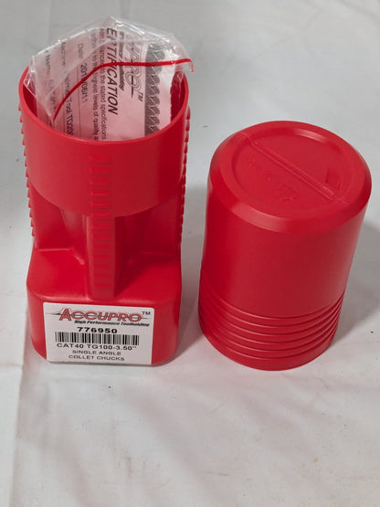 Accupro Collet Chuck: 3/64 to 1" Capacity, TG & PG100 Collet 776950