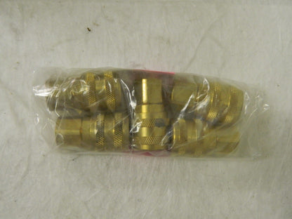 Jupiter Pneumatics Coupling Plug Set 5 Pc 1/4" Body 1/4 NPT 145 psi 2321572511JP