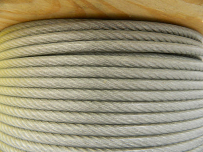 Indusco Aircraft Cable 1/4" x 3/16" Diam 500 ft Spool 45700895