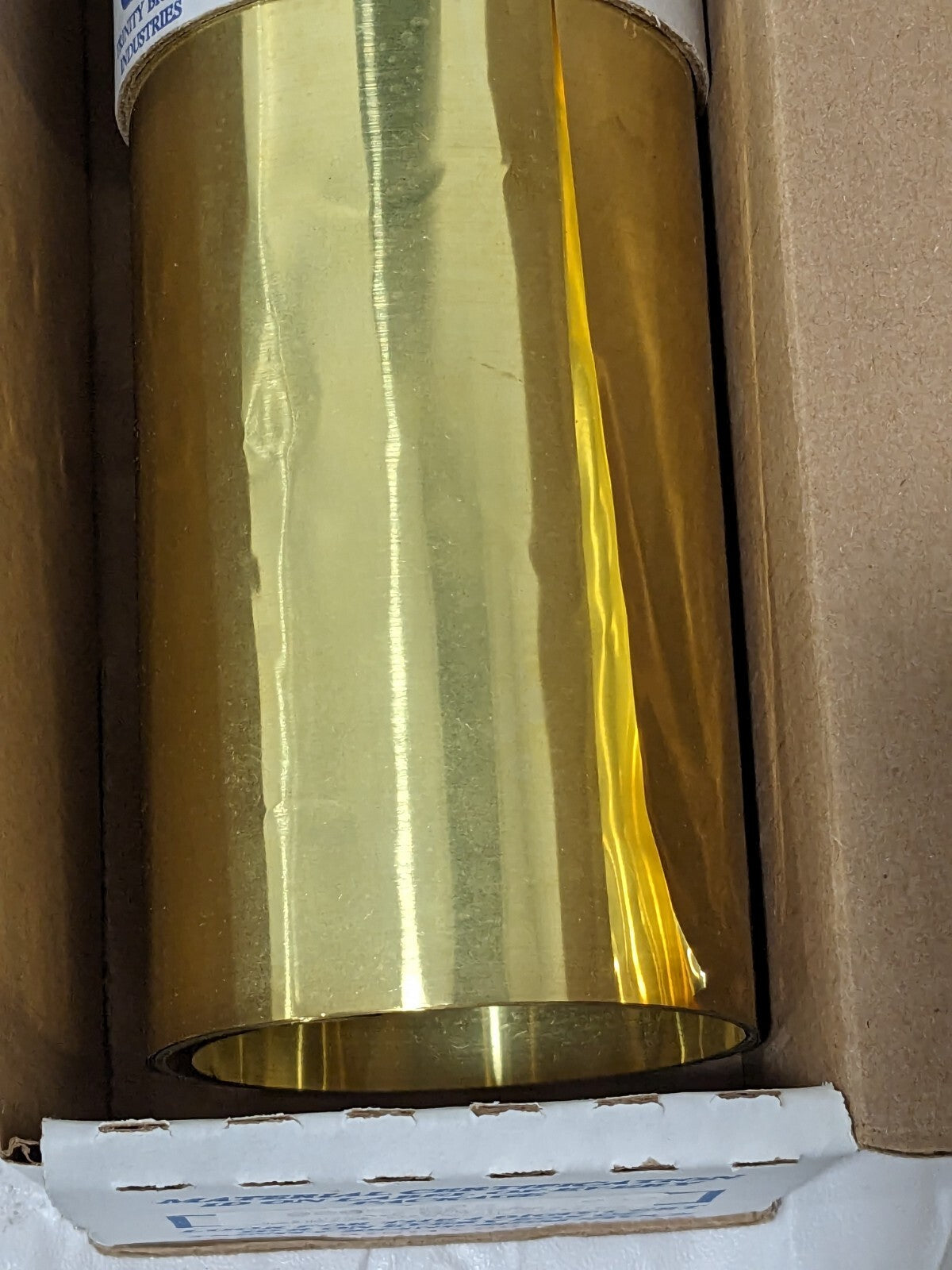 TBI Shim Stock: 0.002'' Thick, 120'' Long, 12" Wide, 26