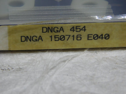 Stellram   Ceramic Inserts DNGA 150716 Grade E040 Box of 10 028179