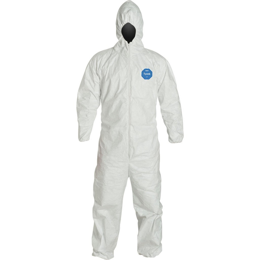 Dupont Disposable Coveralls: Non-Hazardous Sz 2XL Qty 25 TY127SWH2X002500