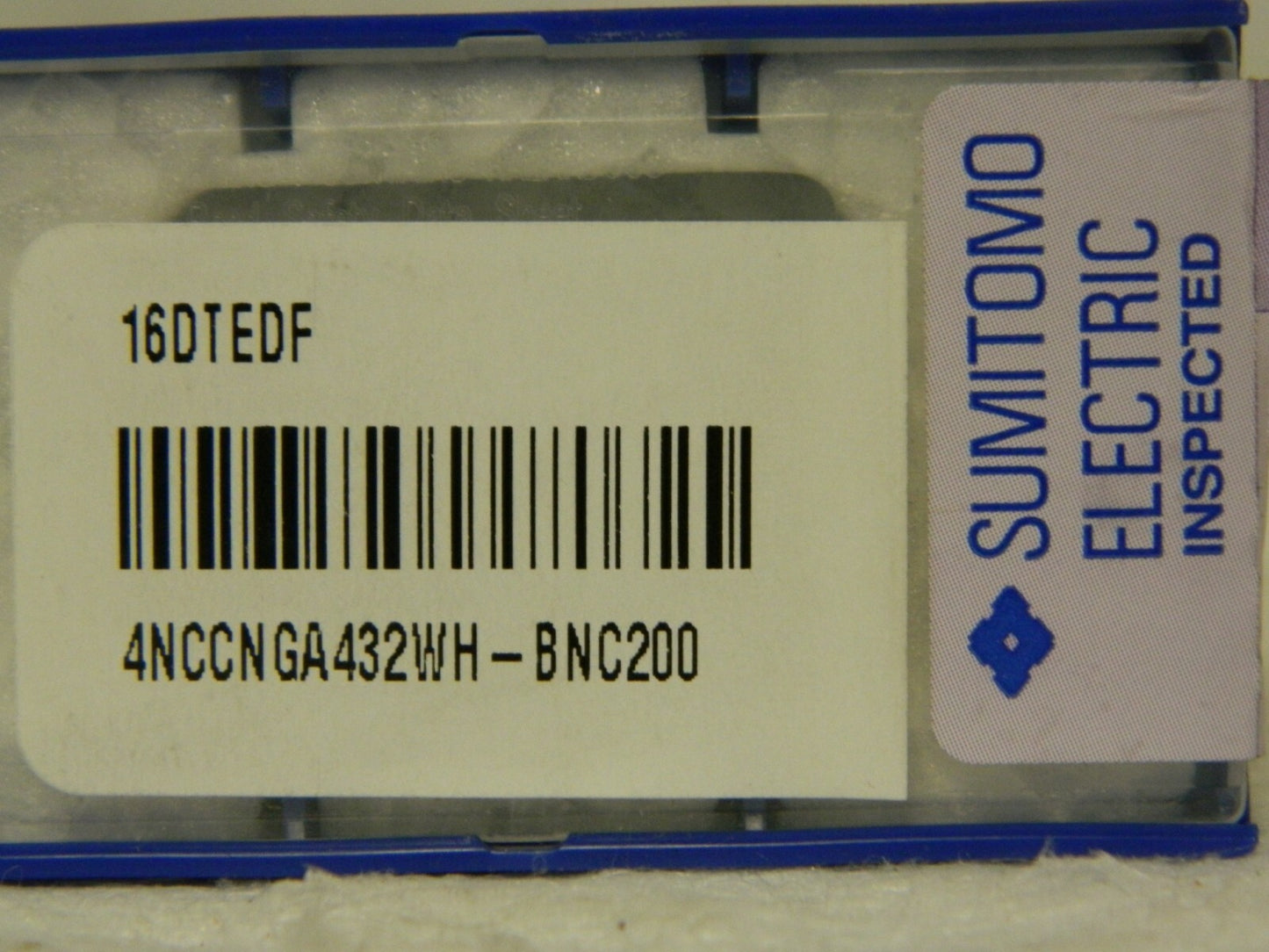 Sumitomo Carbide Turning Insert 4NCCNGA432WH-BNC200 16DTEDF