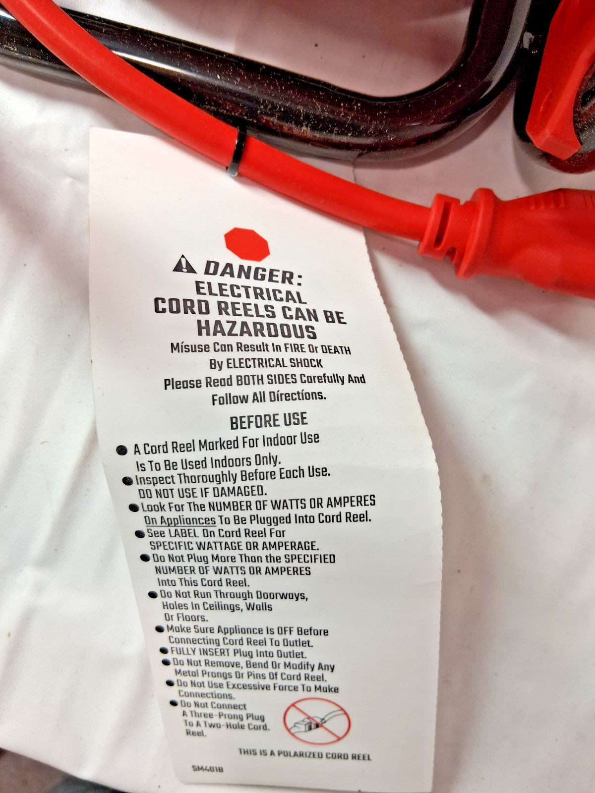 Craftsman Power Reel 50ft Cord 14 AWG SJTW CMXCRPA1450