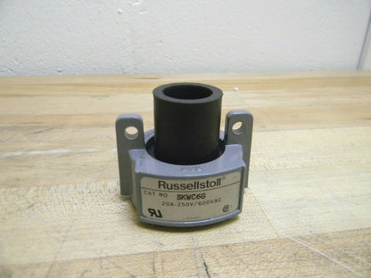 Russell Stoll Control Circuit Female Connector 600VAC 250VDC 5P 6W 20A SKWC6G