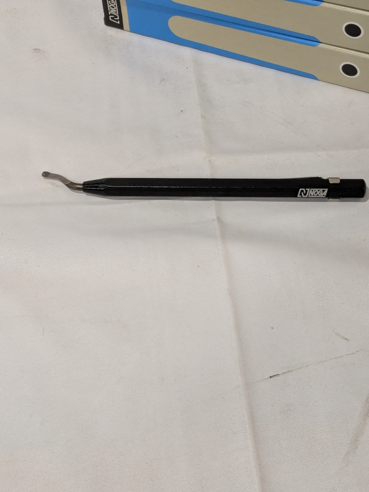 (10) Noga Hand Deburring Tool Set: High Speed Steel Blade Type S10 EO1000