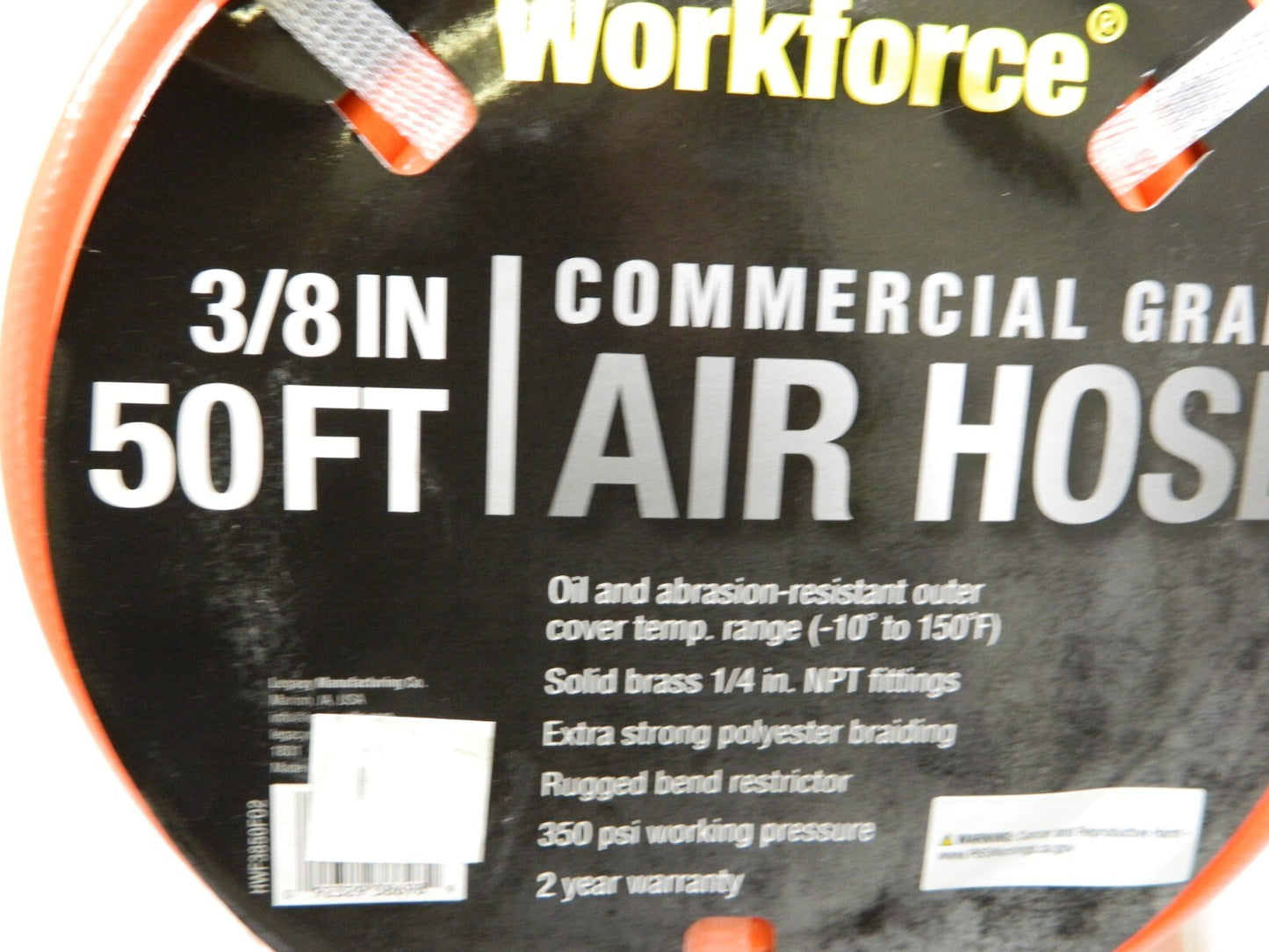 LEGACY Multipurpose Air Hose: 3/8" ID, 50' 350 Working psi BD-KP76141