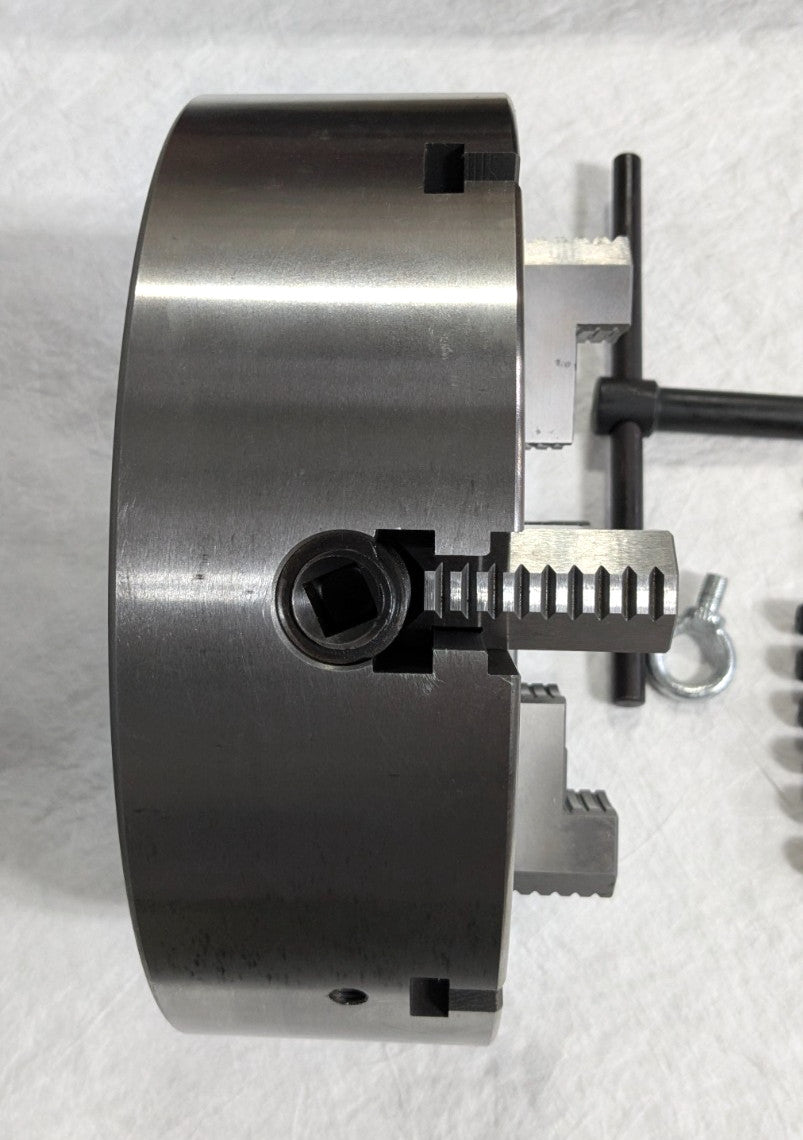 12" Independent 4 Jaw Lathe Chuck   D1-6 Mounting   3.74" Through Hole  429-4126
