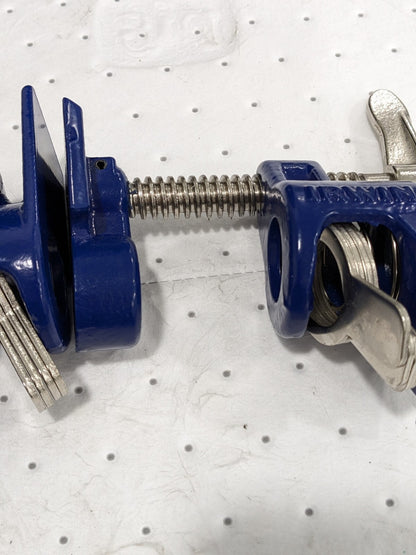 IRWIN 3/4" Pipe, 2" Throat Depth, Clutch Pipe Clamp 224134