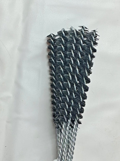 PRO-SOURCE Nylon Bristle Brush QTY12 1/2" Long x 1/16" Dia 05162