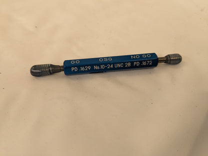 OSG Plug Thread Gage #10-24 Thread 2B Class Double End 1500101300LF