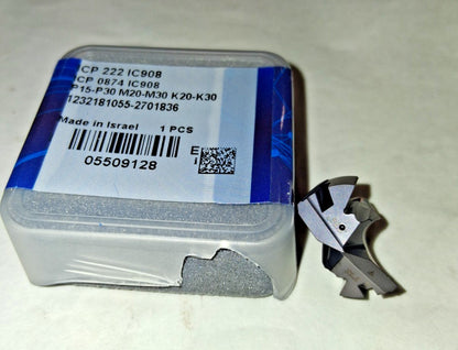 Iscar Replaceable Drill Tip ICP-0874 IC908 0.8747" Dia Solid Carbide 5509128