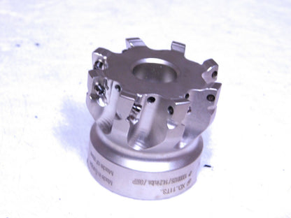 Hertel Indexible Sq Shoulder Face Mill   HMC422 2 Dia 8Fl .75 Arbr  1.75" OAH