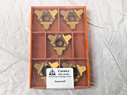 Carmex Carbide Threading Inserts 33U ER/L 12 TR MXC QTY 5 0020700033