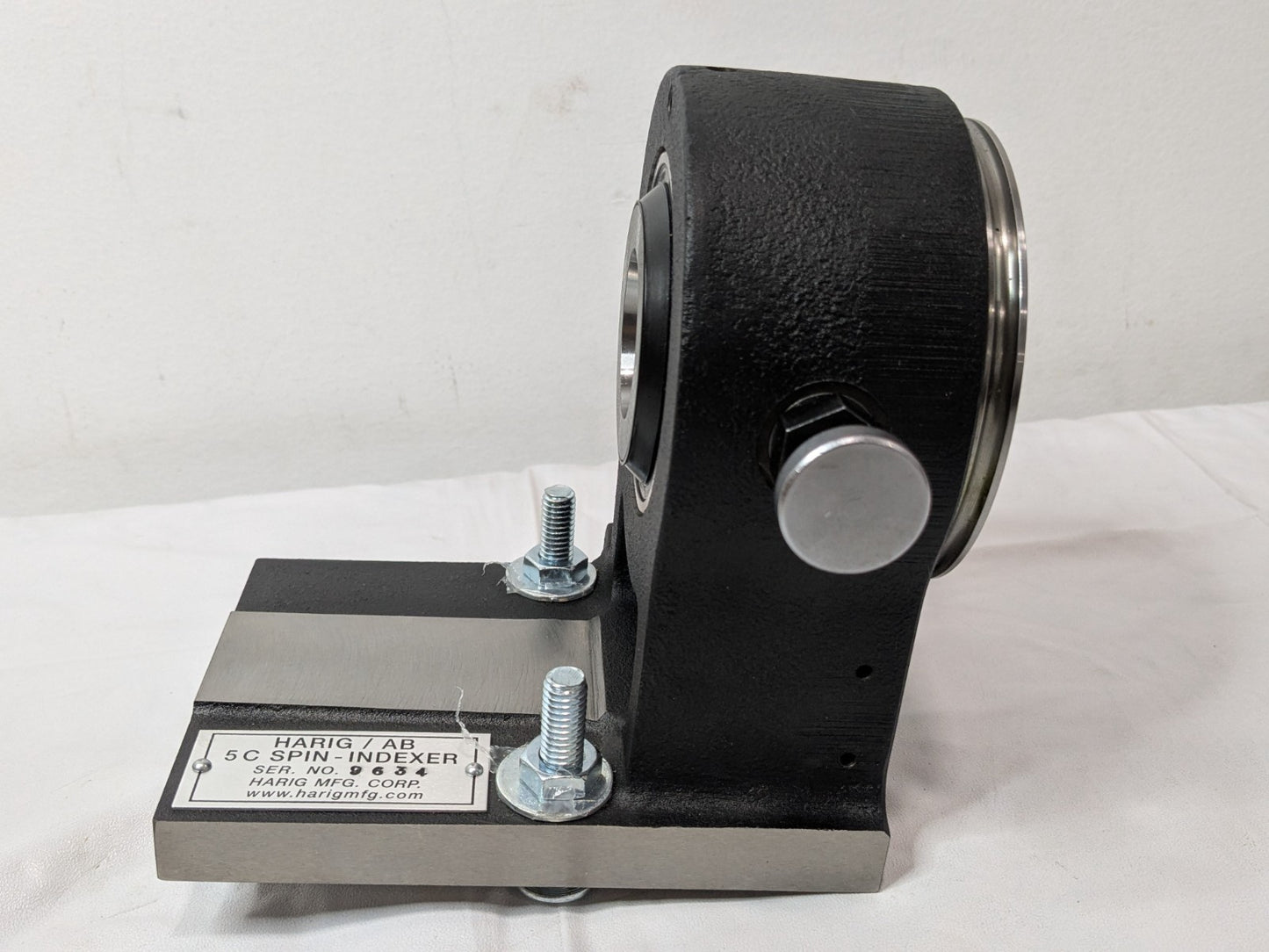 Harig 5C Horizontal Spin Collet Indexer 24 Increment 122-100