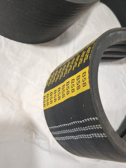 V-Belt: Section B Neoprene Rubber, B-58 B058/4SEL