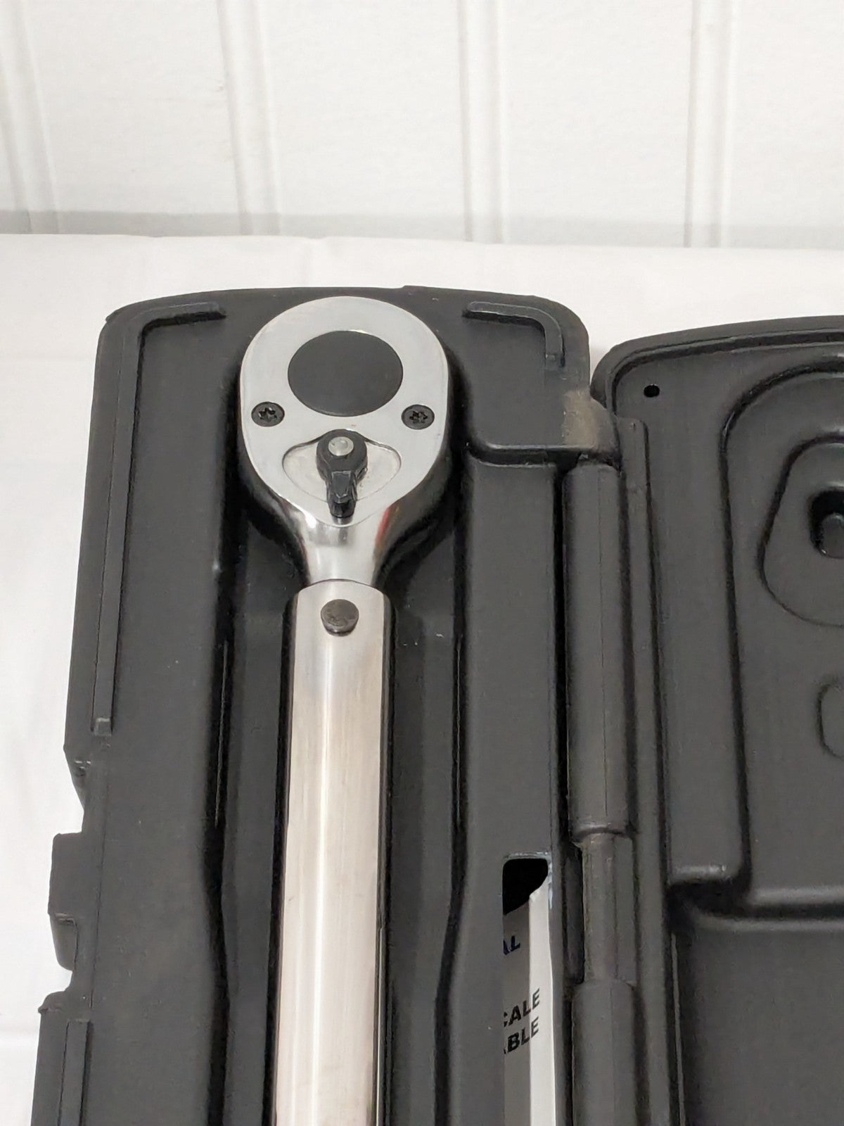 CDI Micrometer Torque Wrench: 1/2" Drive, 24-13/32" OAL 2503MFRMH USED