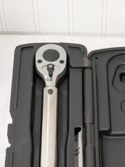 CDI Micrometer Torque Wrench: 1/2" Drive, 24-13/32" OAL 2503MFRMH USED