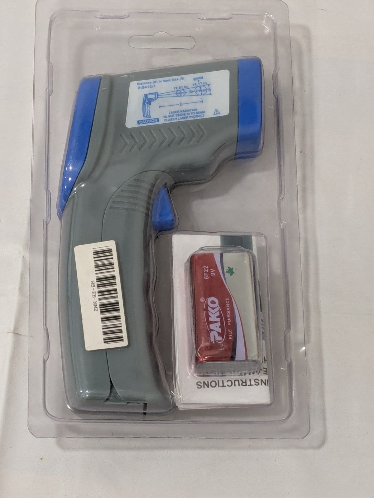 WorkSmart -50 to 380°C (-58 to 716°F) Infrared Thermometer WS-PE-MM2